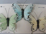 Butterfly for Home Decor/ Decorative Feather Butterfly