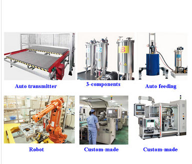 Long time using gasket producing and sticking machine