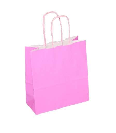 popular coloful kraft paper packing bags