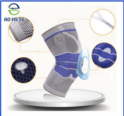 New Products Sport Spring Knee Support , Elastic Knee Brace Sleeve