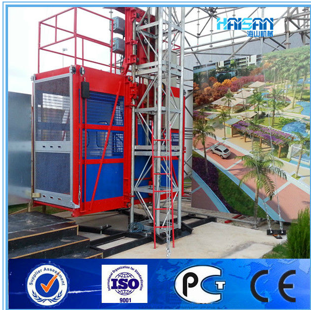 SC200/200-2ton Double Cages construction hoist