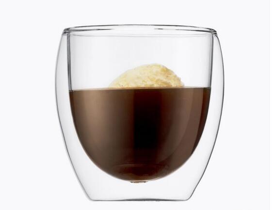 High brosilicate double walled glasses