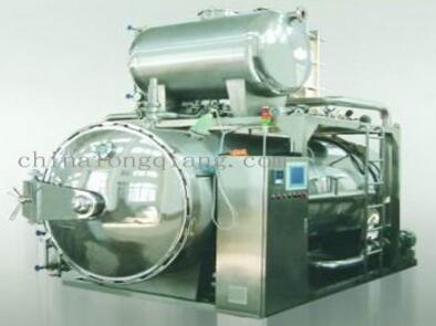 The full-auto lateral spraying&pulsing type retort  Hit count 1971