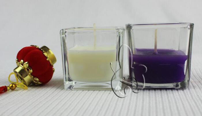 Direct parafin glass jar scented candles