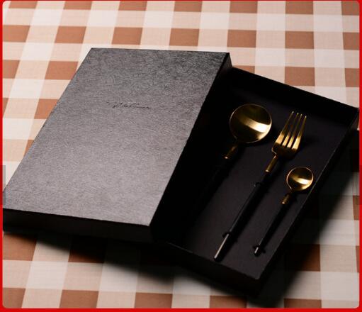 Luxury 4 pcs Christmas Gift Cutlery  Set