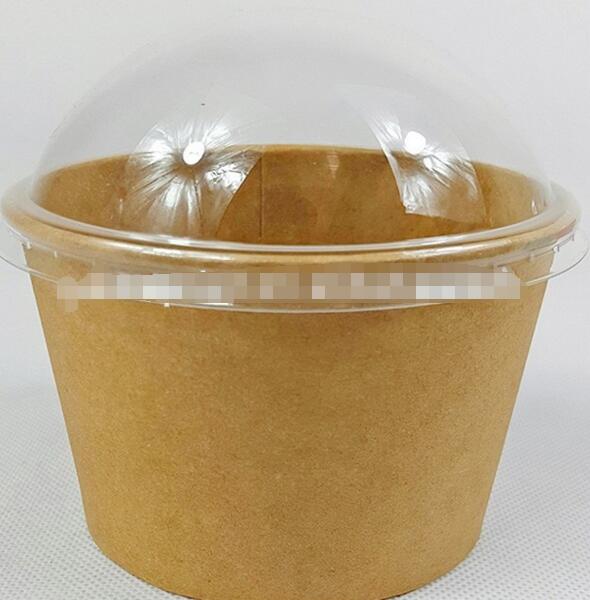 130ml disposable paper Ice Cream Cup Gelato Paper Cup