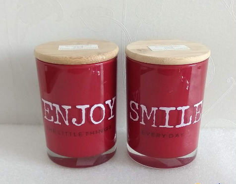 Luxury Scented Crystal Jar Candles With Wooden Lids