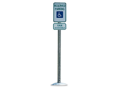 Super Heavy Duty U Channel Sign Post