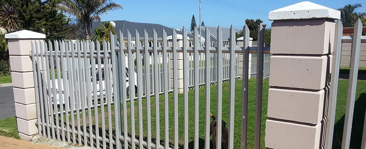 Galvanised Palisade Fencing