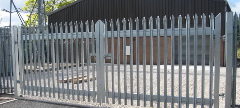 Palisade Fencing Gate