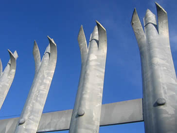 Corrugated Palisade Pale