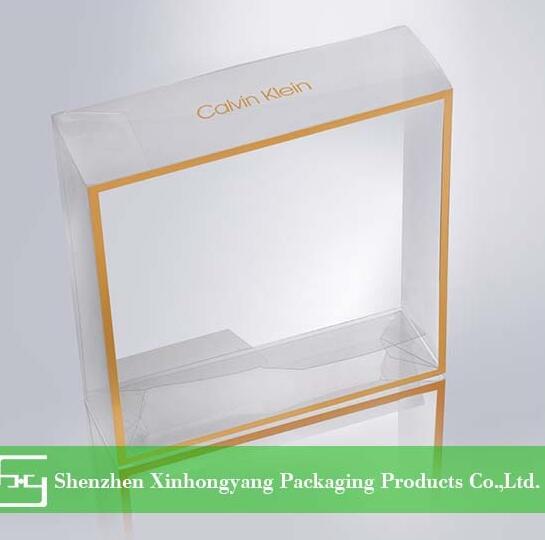 Clear plastic box for Gift Toy ,foldable small clear plastic box for baby shoes/toys