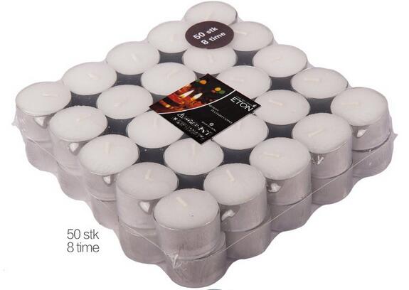 Competitive price white tealight candles in bulk