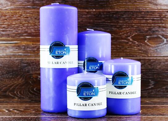 Smokeless Multi-Colored Pillar Candle Wholesale