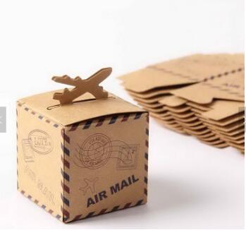 Paper gift box for baby shower