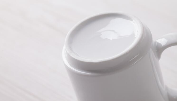 OEM Plain White Glazed Coffee Cups