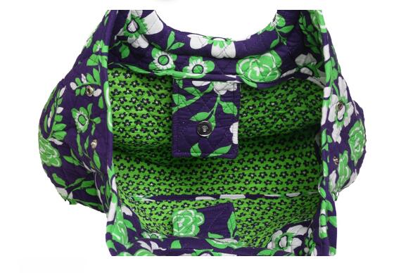 QUILTED FLORAL FULL COLOR PRINTED  HOBE BAGS