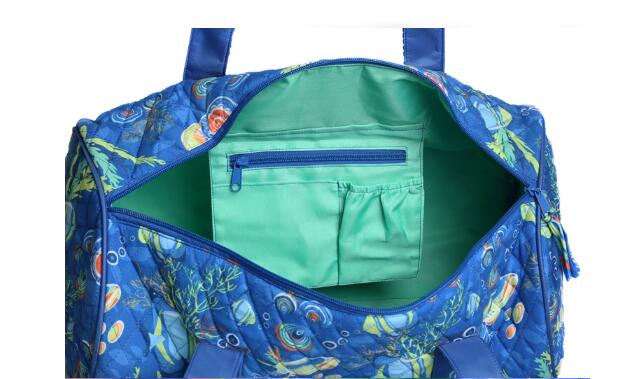 EXTENSIBLE LARGE MULTIFUNCTIONAL COTTON TRAVEL BAG