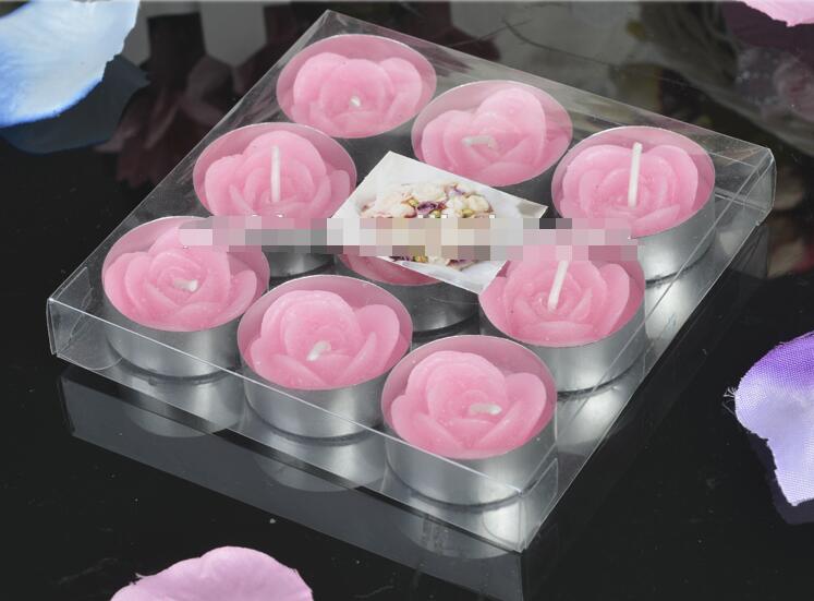 Novetly Rose Tealight  Candles Set