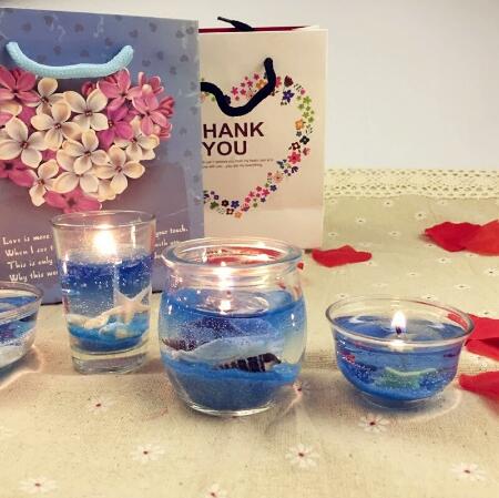 Romantic DIY Red Wine Glass Wax Candle