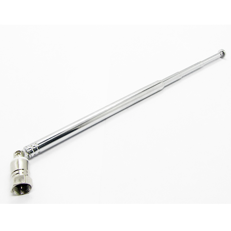 TUKOAluminum Whip Ham Antenna Telescopic FM Radio Antenna SMA Connector AM FM Radio