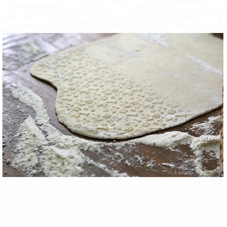 Item FI2-025 Wooden Rolling Pin with Laser Engraving Design, Solid Beech Roller with Embossing Pattern sale