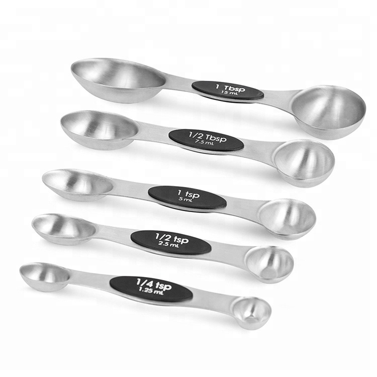 Item FB1-022 Stainless Steel Measuring Spoon Set with Magnetic