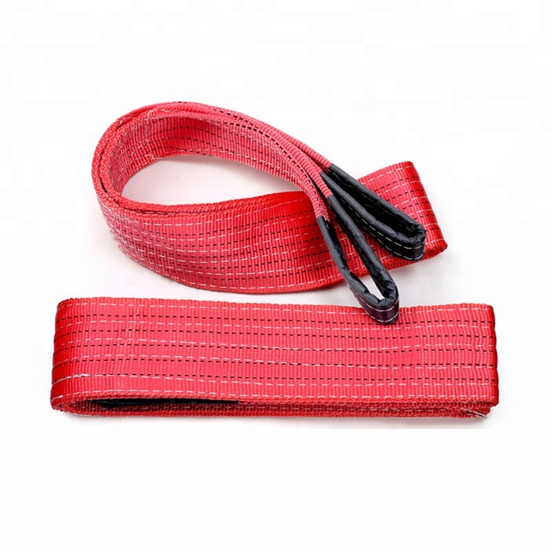EB 1 2 3 5 8 12 ton Flat Webbing color code lifting belt sling for sale