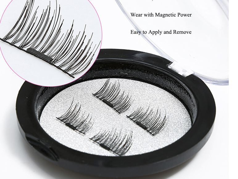 Pingdu Hear Girl Prime Magnetic Lashes Magnetic Eyelashes with Pretty Packing Box for sale