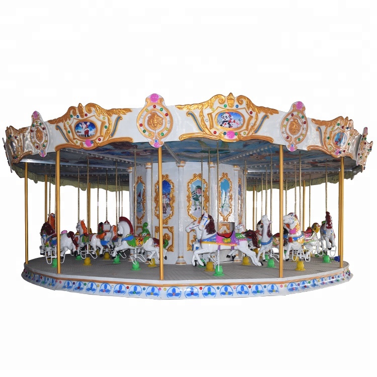 CS16Z28 Horse riding machine /Children indoor rides games machines carousel horse riding machine