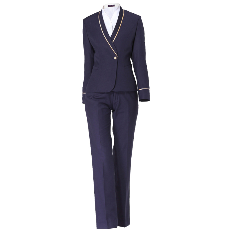 Stewardess uniform business suit hotel uniform manager workwear custom for sale