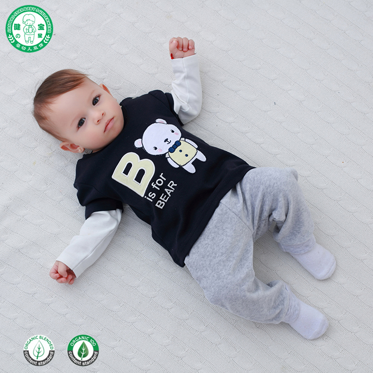 Wholesale kids autumn clothes sets boutique winter wear outfits fall baby clothes sets for sale