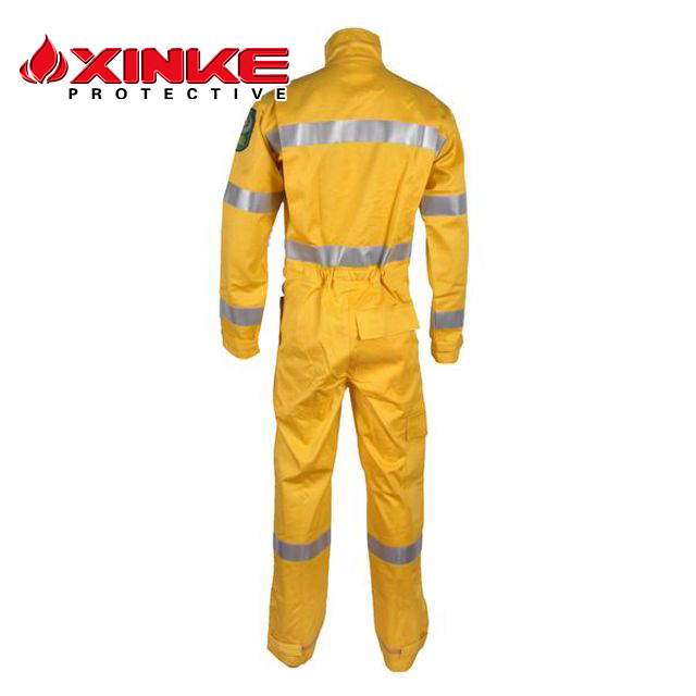 Xinke fireman uniforms used cotton flame retardant fabric