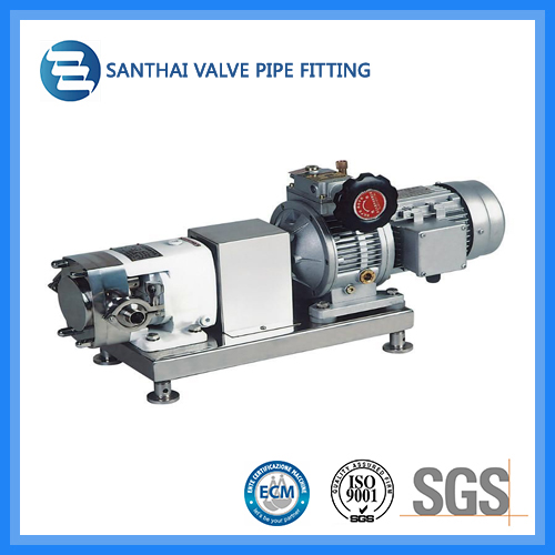 Santhai Honey Food Beverage Liquid Transfer Hygenic Lobe Rotor Pump