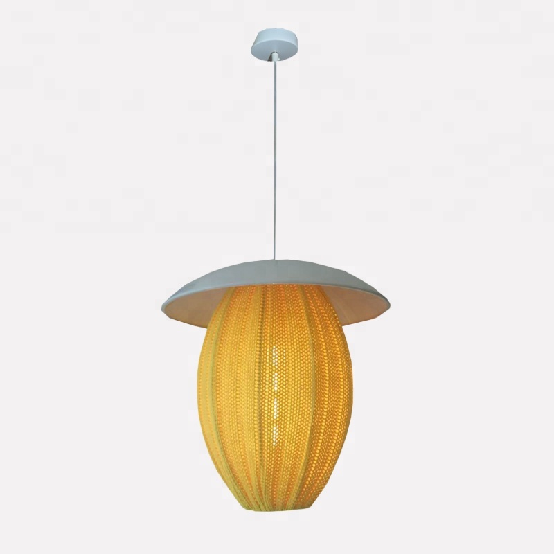 New Design Custom Wool Knitting Ceiling Lighting Lamp For Decor