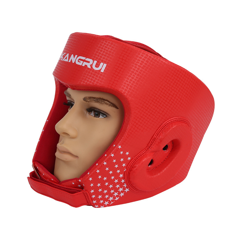 Custom China Head Guards Boxing taekwondo Professional Training Headgear for sale