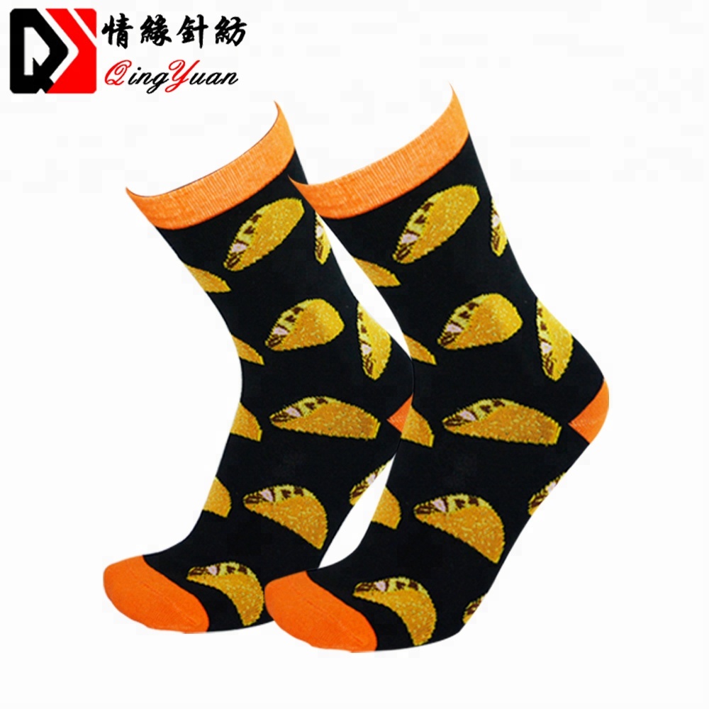 Wholesale Custom Design Men Top Quality Combed Cotton Elite men dress crew socks for sale