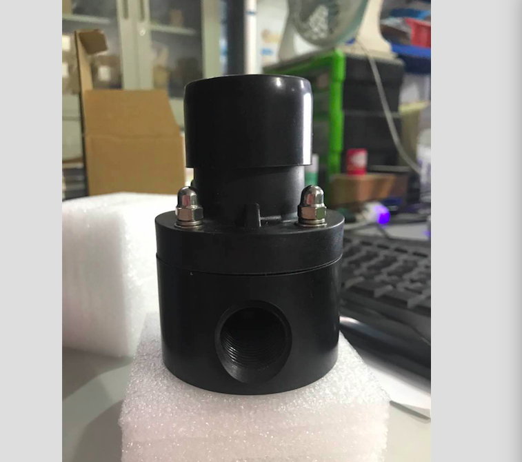 KUOSI  pvc material used for dosing pump pipe back pressure regulator valve supplier