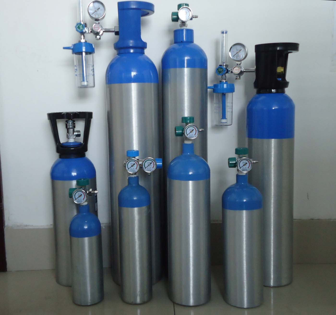 KJ factory direct sell O2 medical aluminum cylinder for hospital use