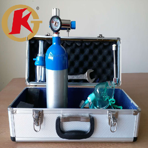 KJ factory direct sell medical O2 aluminium cylinder with 150bar for hospital use