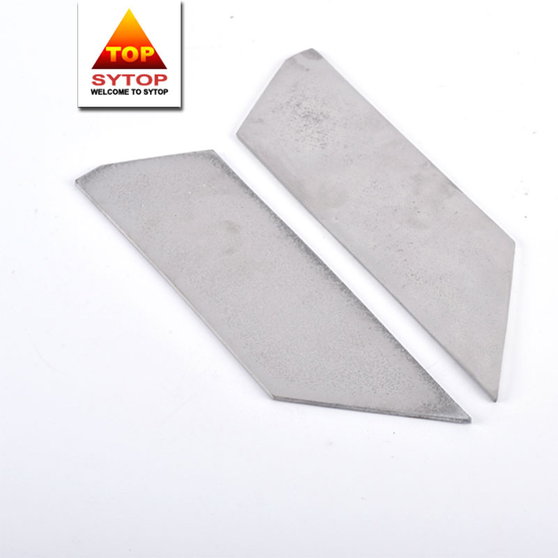 Custom size viscose staple for cutting fiber cutter blade