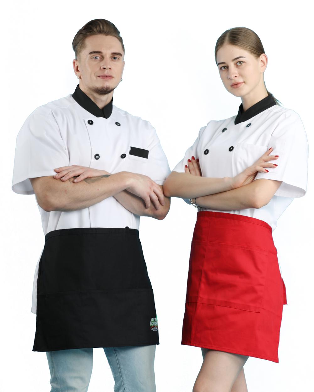Fashion summer professional restaurant chef uniform,short sleeve chef uniform on Sale