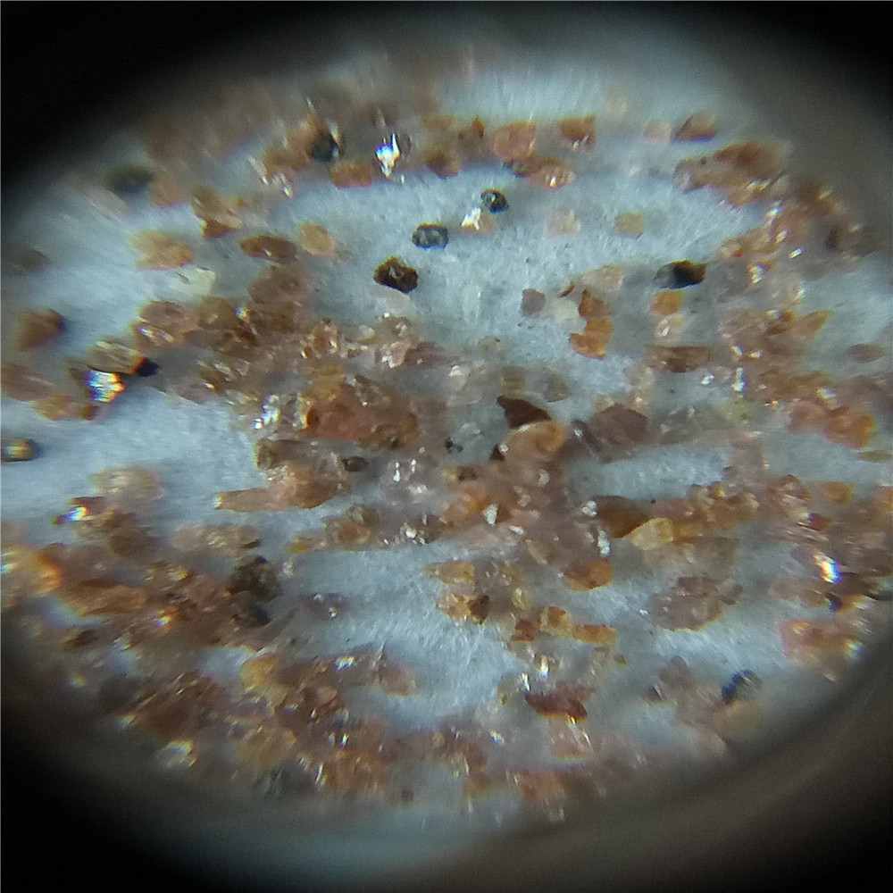 High density brown garnet sand 20 40 mesh for sale