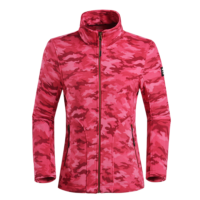 Custom the fleece clothing Warm Camping & Hiking Wear Camo Man Fleece Jaket for sale