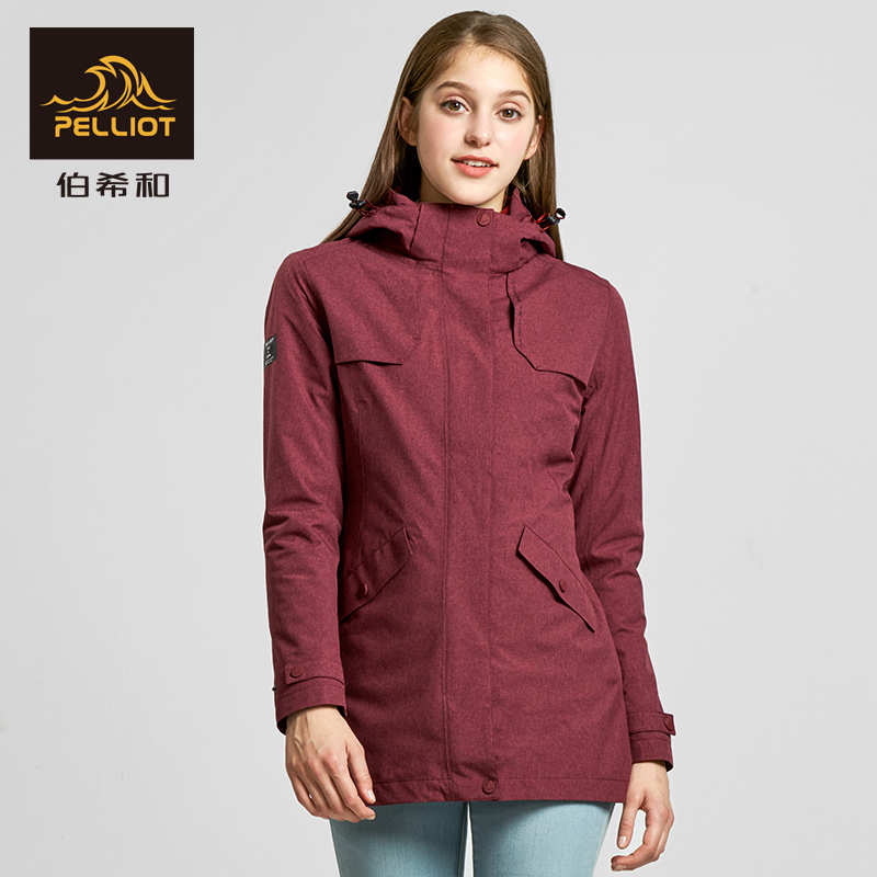 Trendy seam sealed coat hiking jacket waterproof clothes 3 in 1 jacket for sale