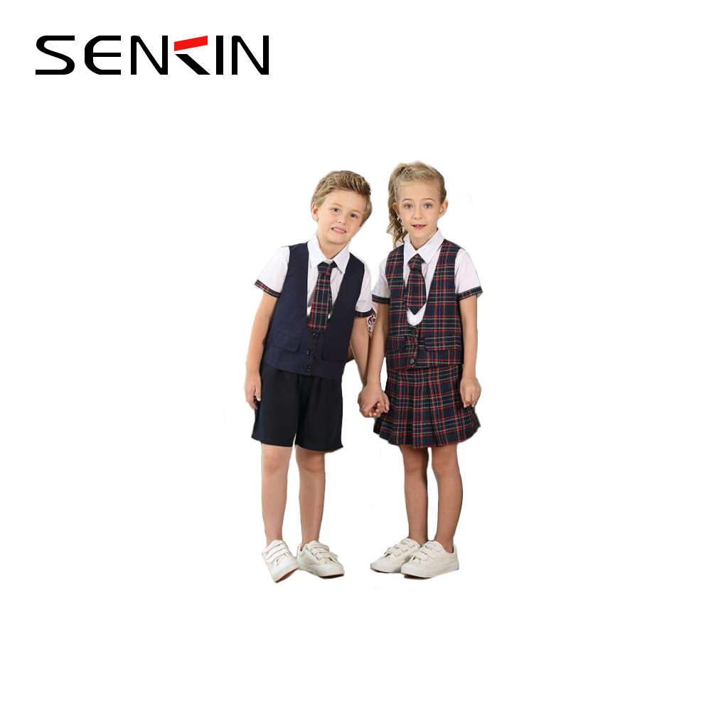 Custom-made design primary school uniform factory on Sale