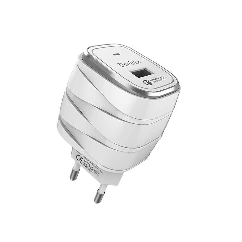 Universal portable charger EU Plug usb charger QC 3.0 USB Wall Quick Fast Charger for Smartphone for sale