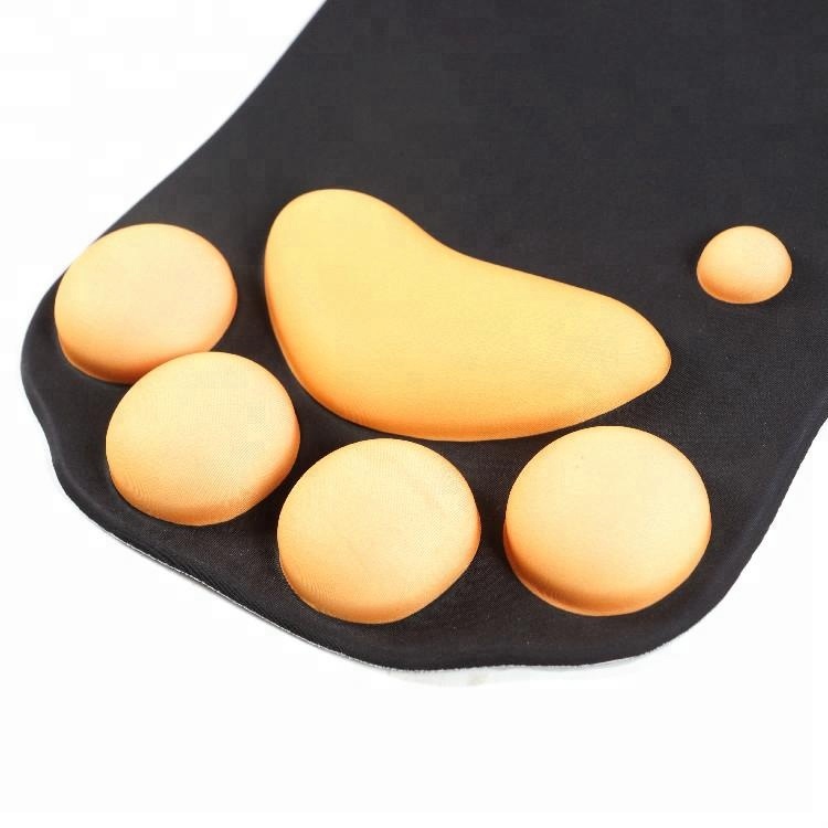 Cut Cat Claws Design Silicone Gel Wrist Rest Mouse Pad for sale