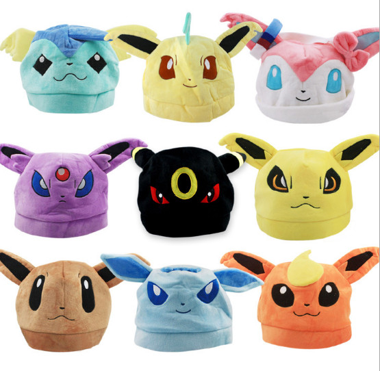 pokemon go plush hat pocket monster anime cosplay cup for sale