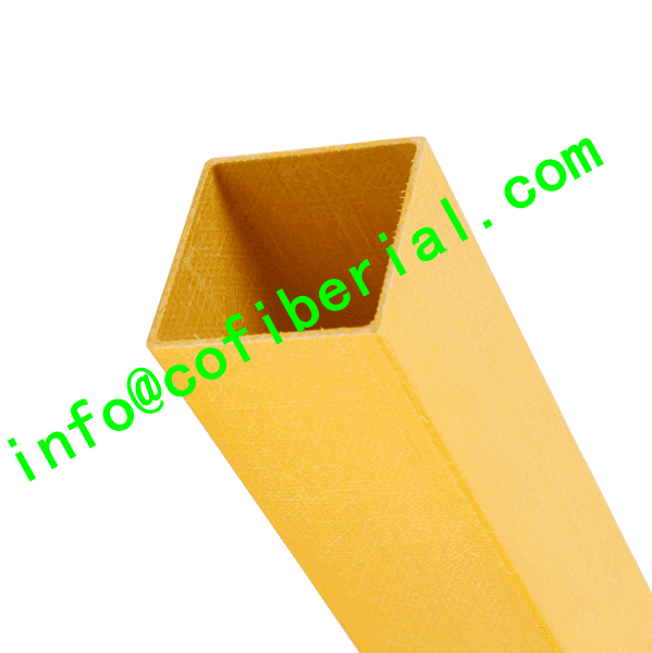 FRP SQUARE TUBE- Pultruded Tube with Corrosion and Impact Resistance